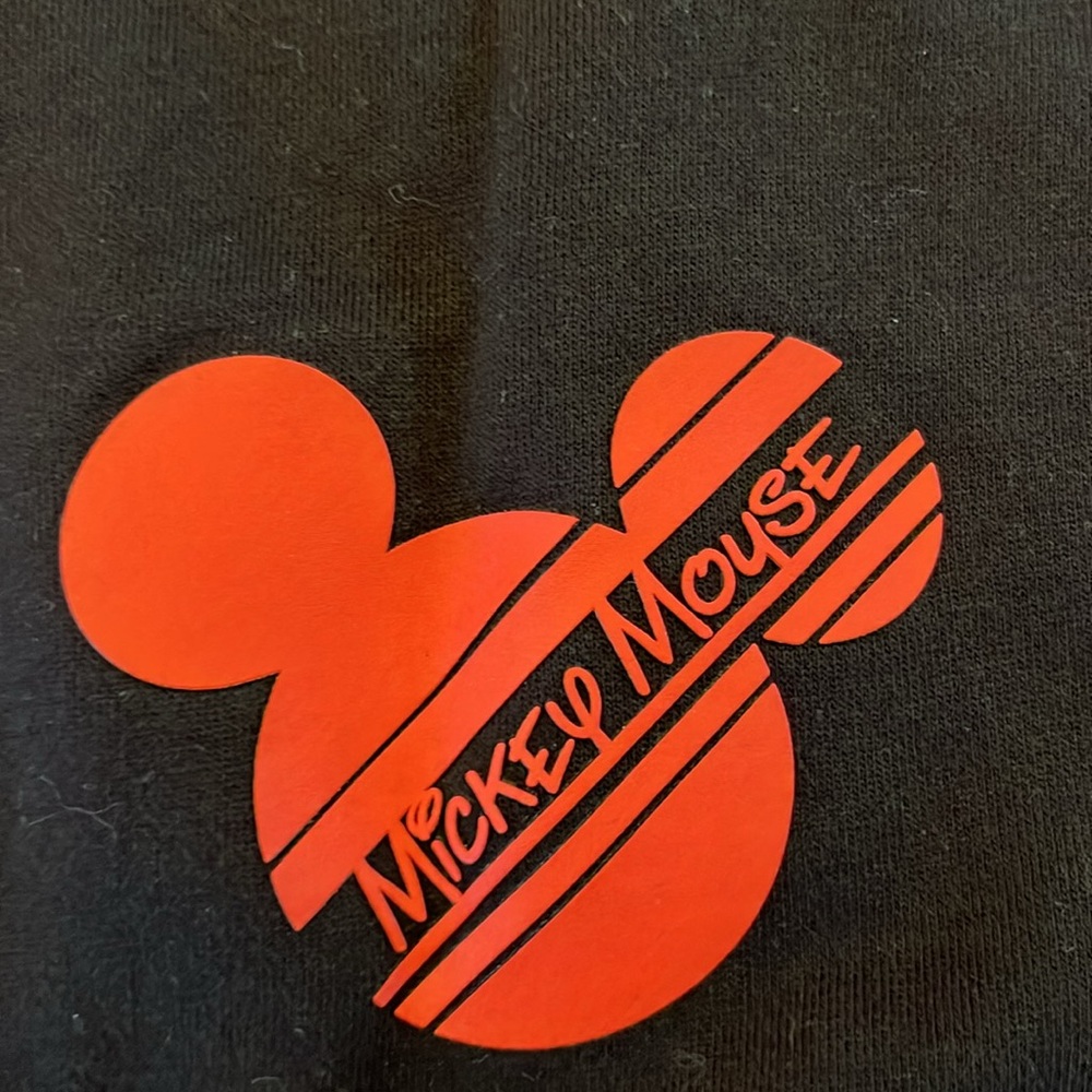 Disney Black and Red Mickey Mouse Men's Sweater Size XL